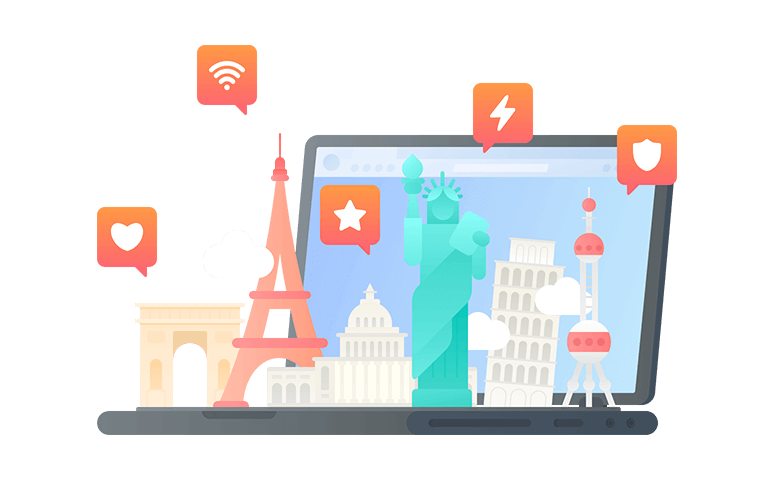 在意大利连接到中国的代理 - 翻回VPN