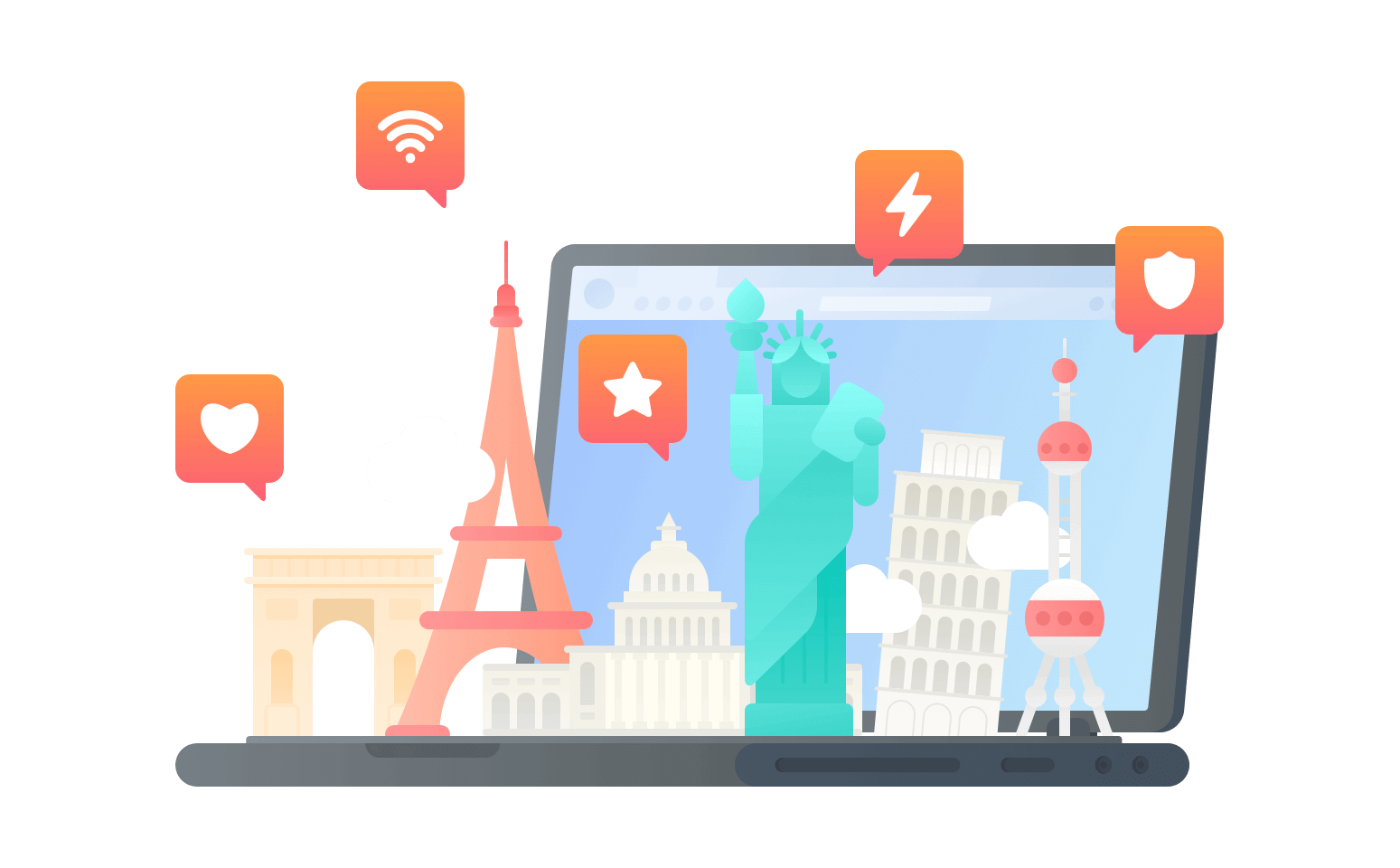 在意大利连接到中国的代理 - 翻回VPN